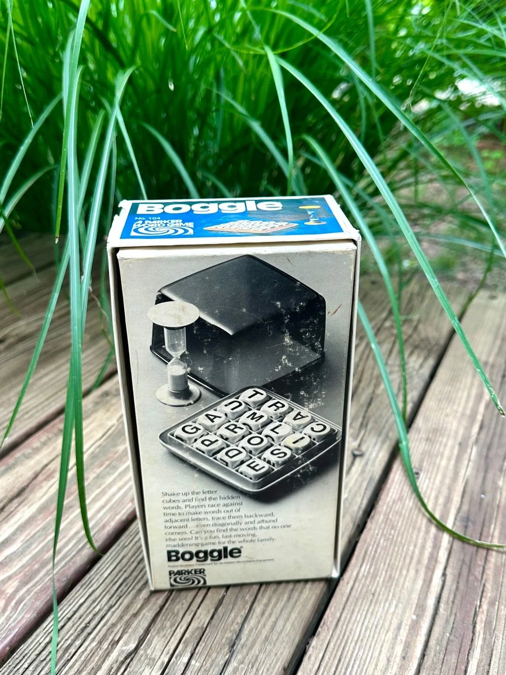 Vingate Boggle Word Game by Parker Brothers Complete Set